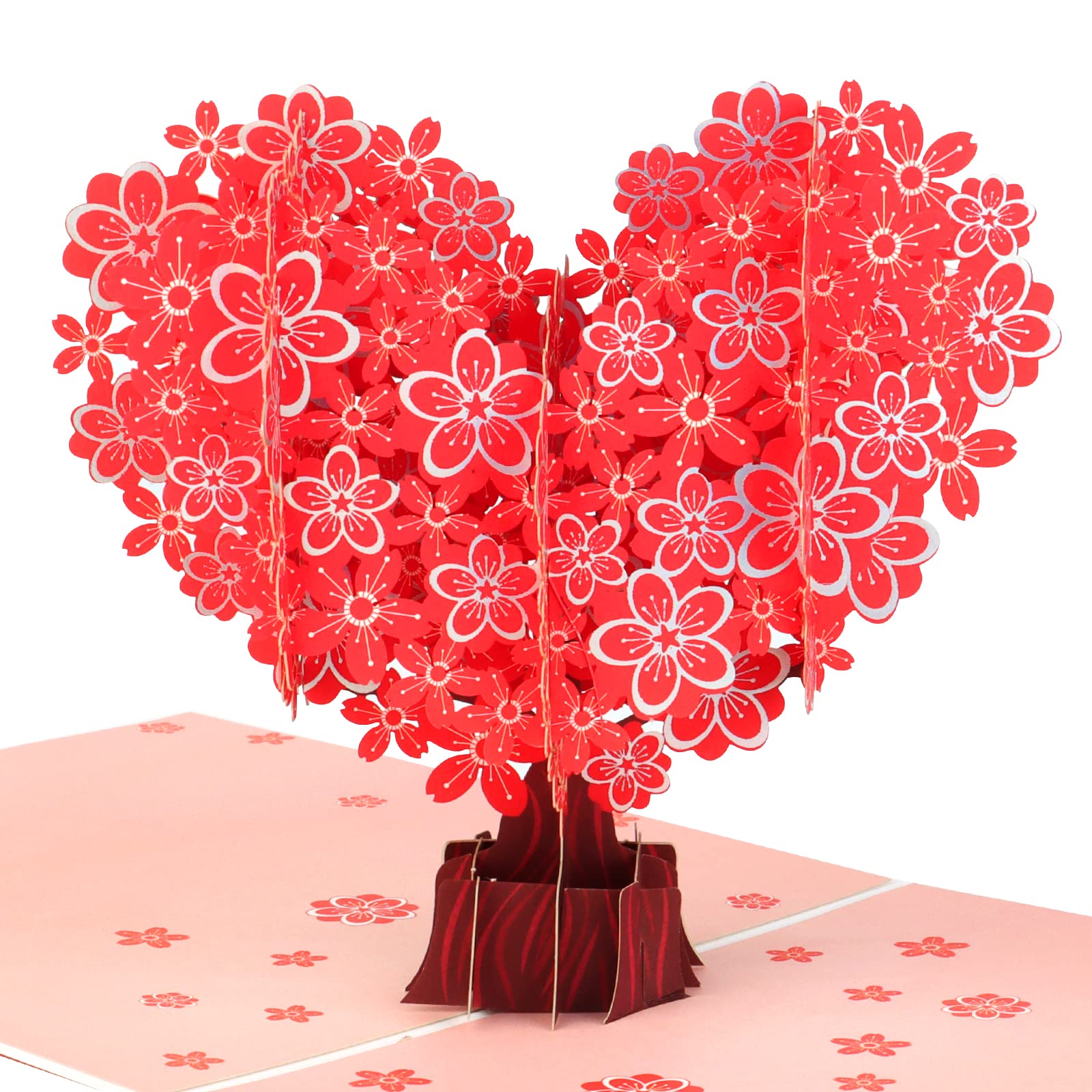 Valentijnsdag Kaart HAPPY GIFTERS Hochzeit Pop Up Karten - Brautdusche Karte 3D Pop Out Überraschung - Handgemachte Verjaardagskaart Voor Partner