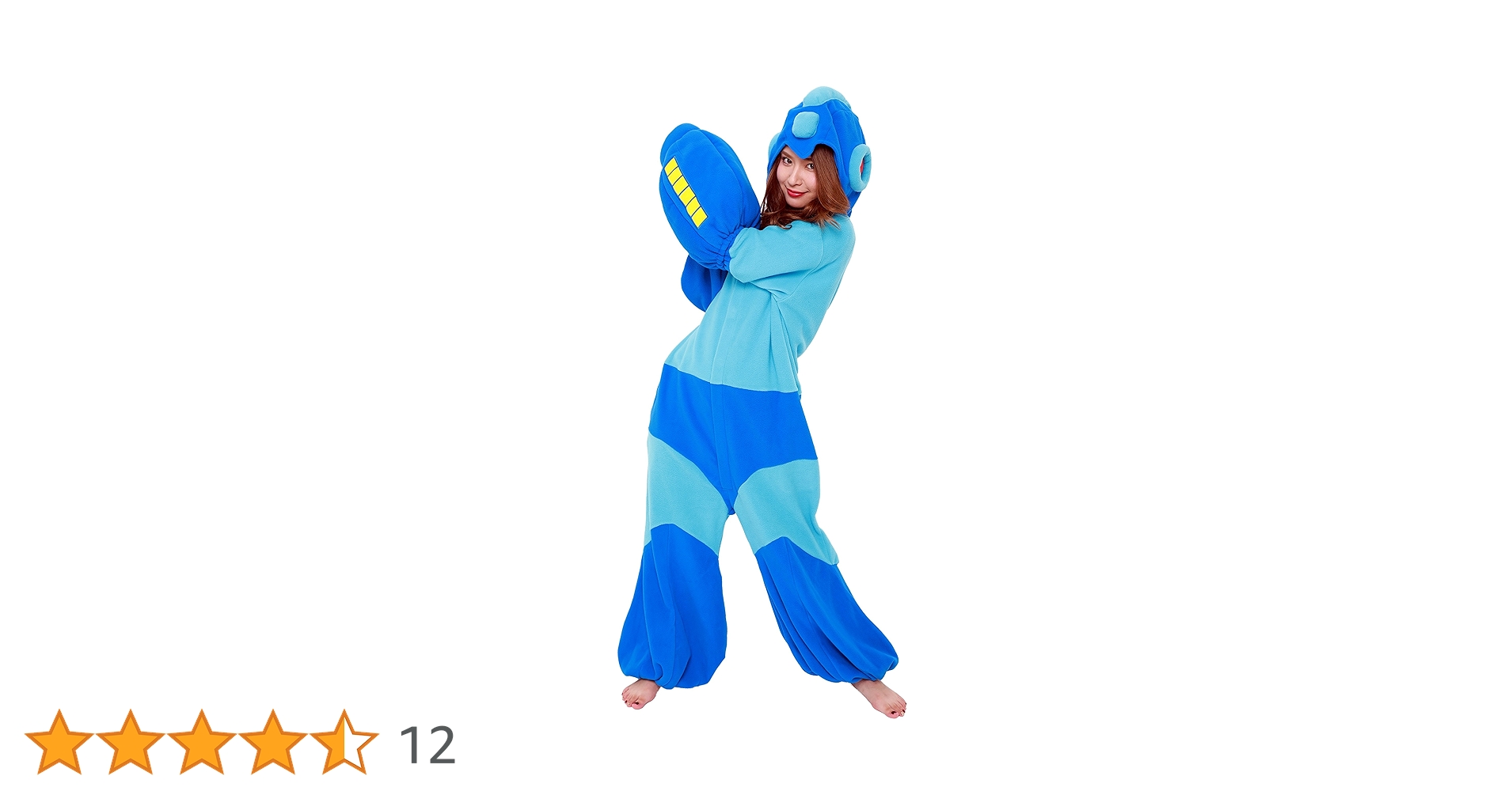 Amazon | サザック フリース着ぐるみ ロックマン フリーサイズ SZC-182