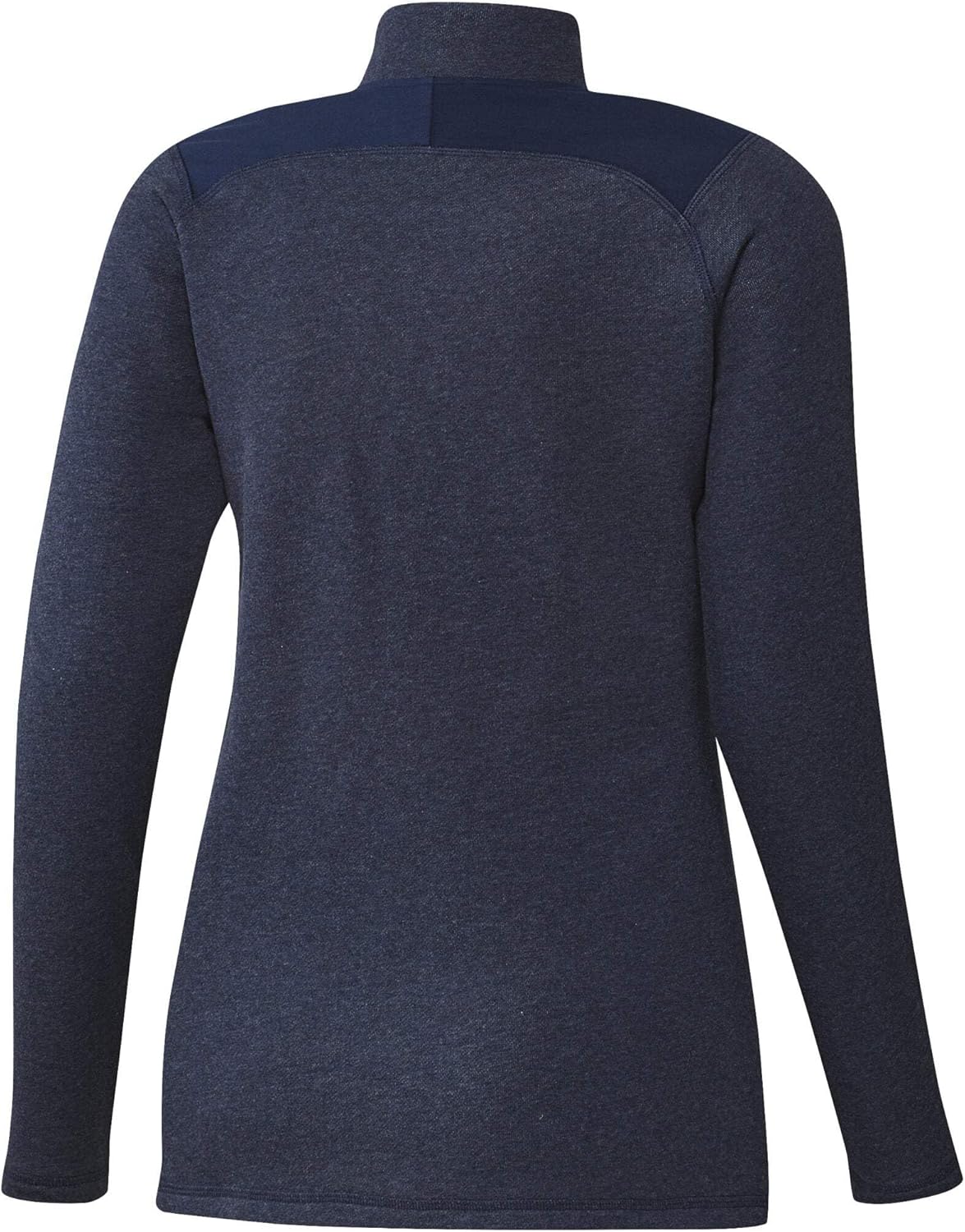 adidas Women's Shoulder Block Heather 1/4 Zip Pullover