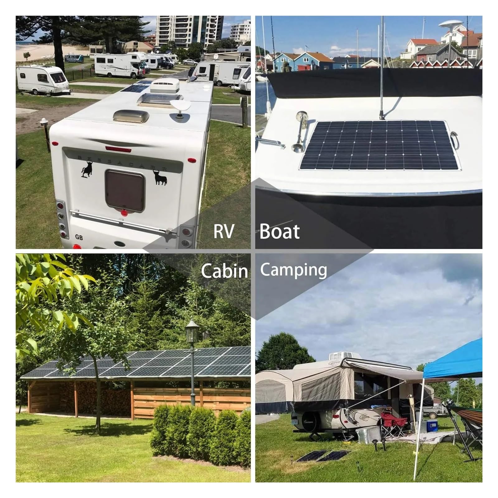 Pannello Solare Flessibile 500W Kit Solare 100w 200w 300w 400W | Fotovoltaico fai-da-te for batteria for auto 12V 24V Computer Balcone Casa for barche(400W Solar Kit)