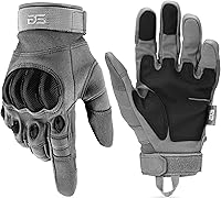 Vista 13 de Glove Station Guantes tácticos para hombre – Equipo utilitario con pantalla táctil y protección de nudillos duros, utilizados en motocicleta