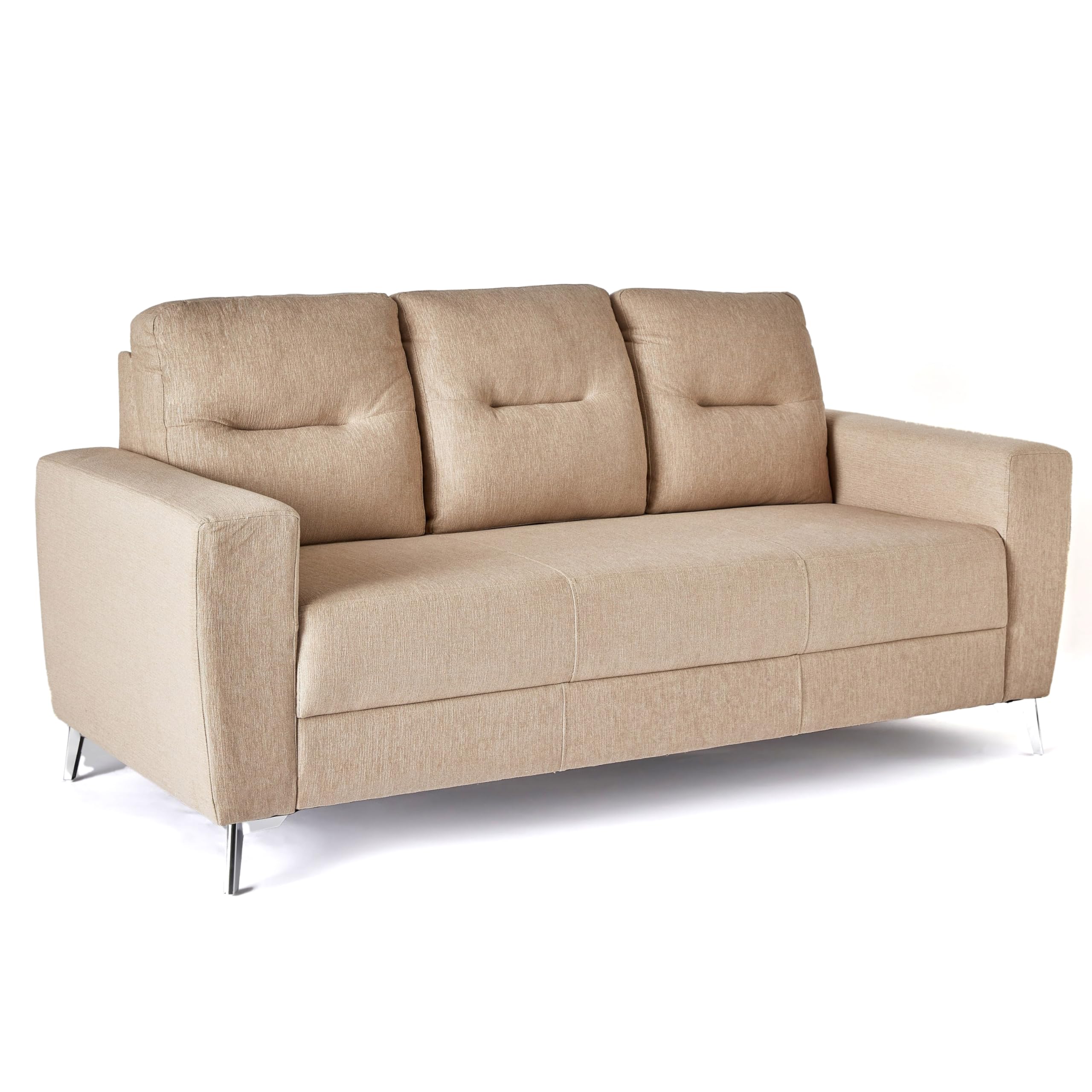 HomeBoxStasia 3-Seater Fabric Sofa