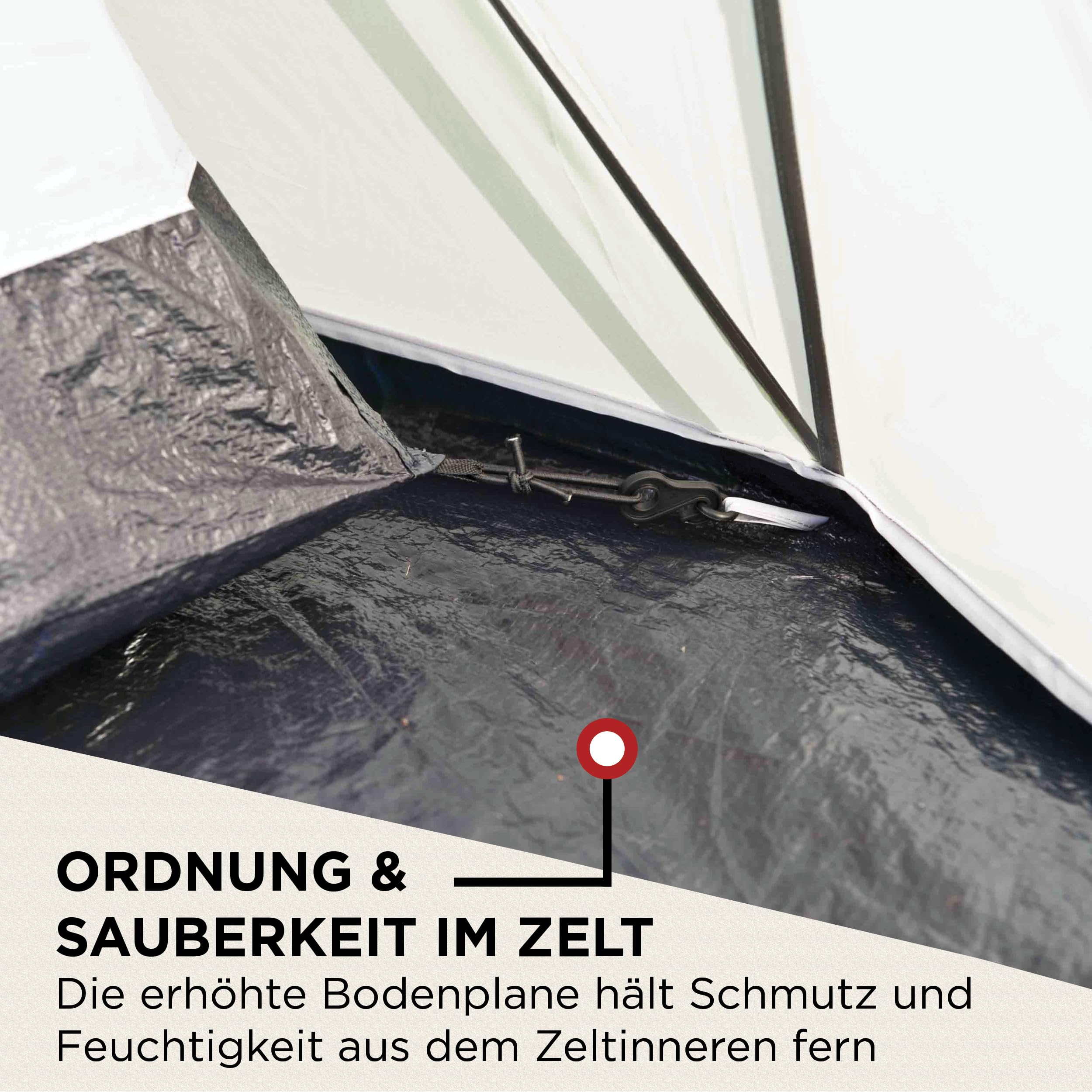 Coleman Rock Springs 4 | Zelt mit 2 Eingängen für Camping & Festival | 4 Personen