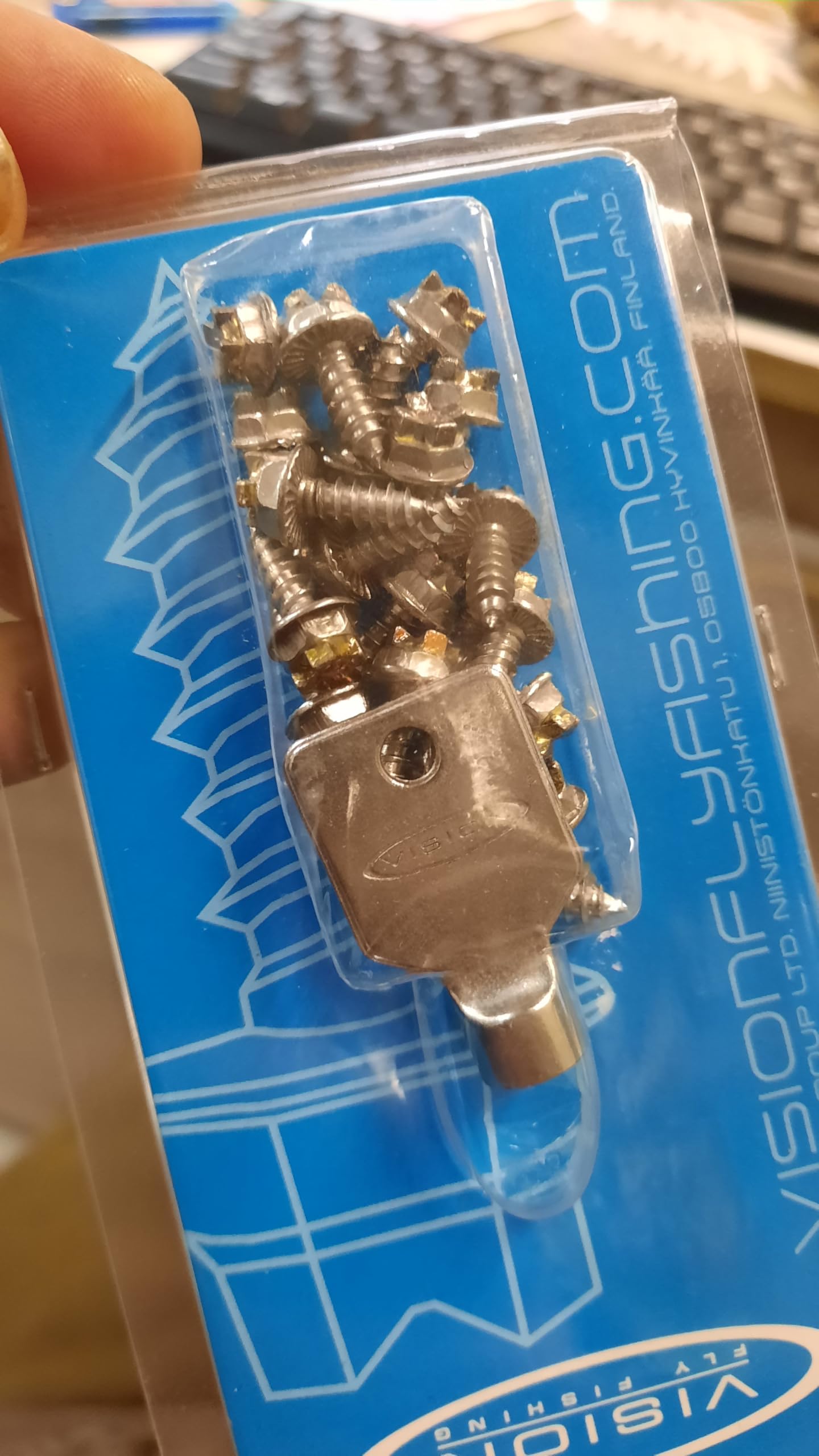 Clavos Tungsteno para Botas de Vader [20 Piezas + Llave]