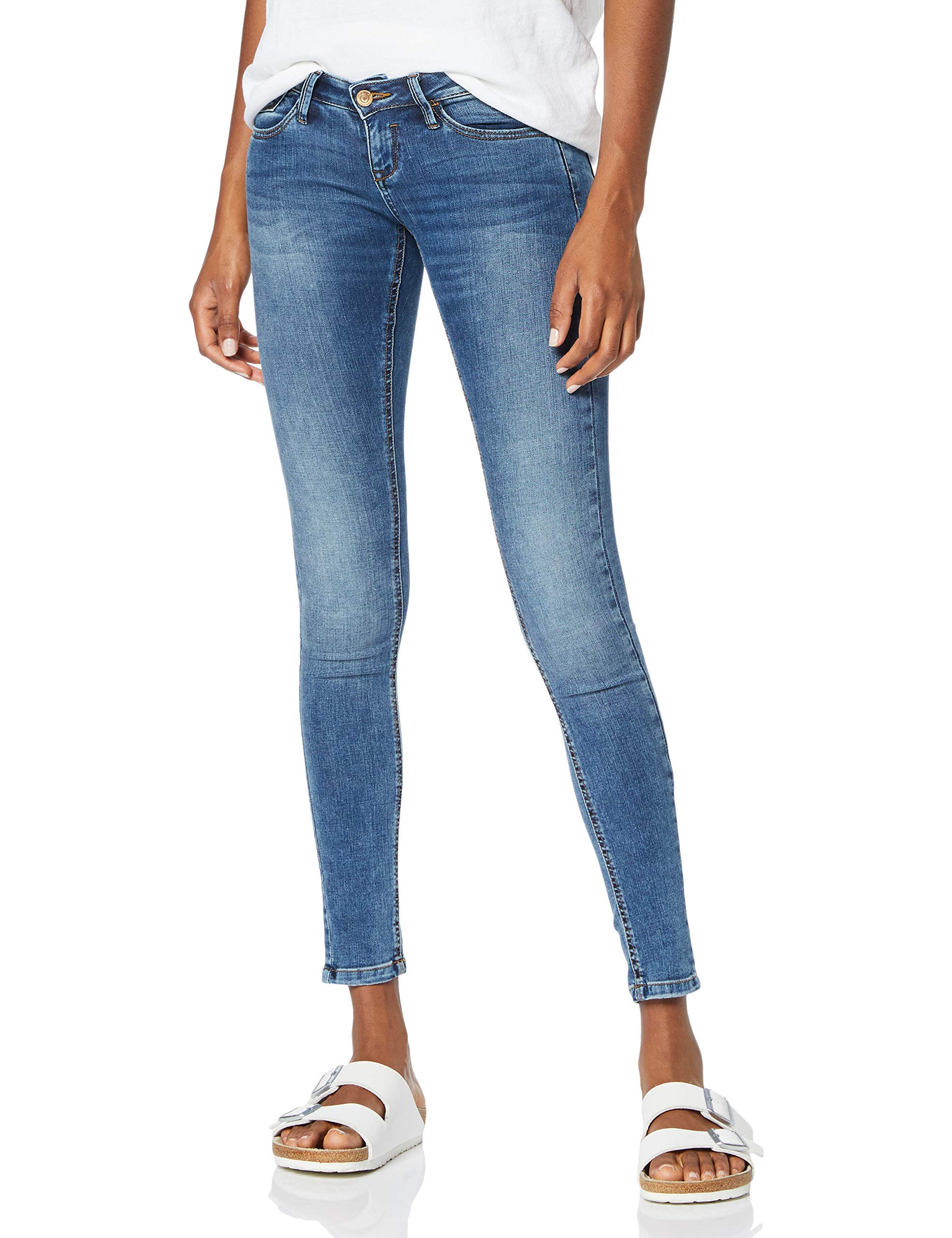Only Women's Blue Dark Blue Denim Dark Blue Denim Nos Onlcoral Superlow Sk Jns Bb Crya041 Noos Skinny Jeans, Blue (Dark Denim Dark Denim), 38 /L34 (Manufacturer : 30) Large