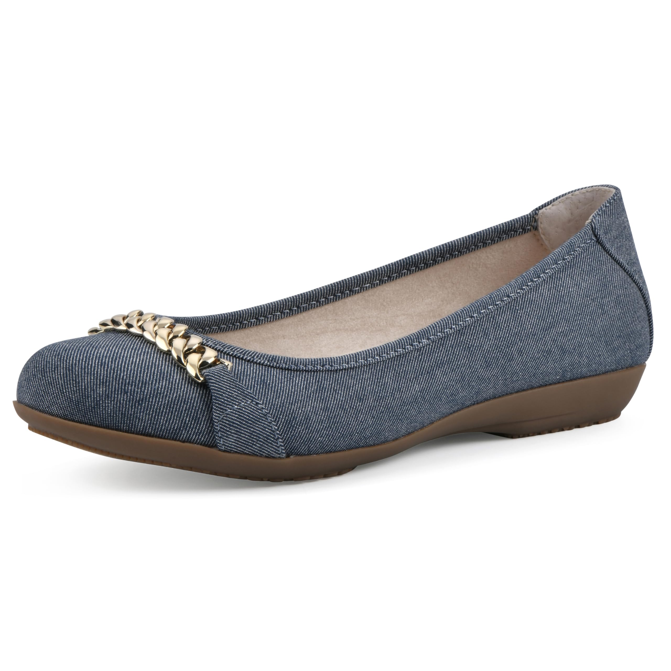 CLIFFS BY WHITE MOUNTAINWomen's Charmed Cushioned Ballet Flat