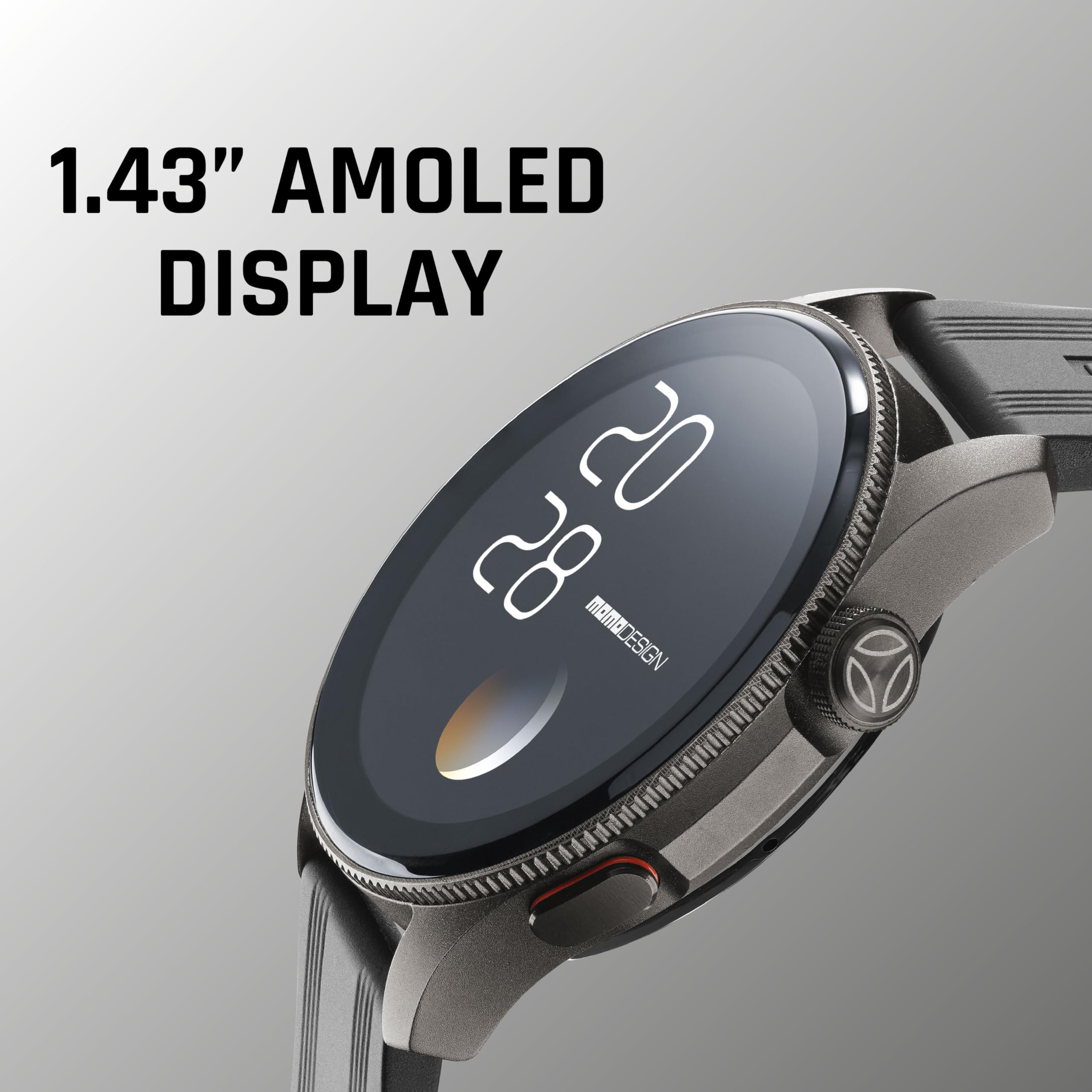 Momo Zero 1.43 Pollice Smartwatch Waterprofondo - Dettaglio