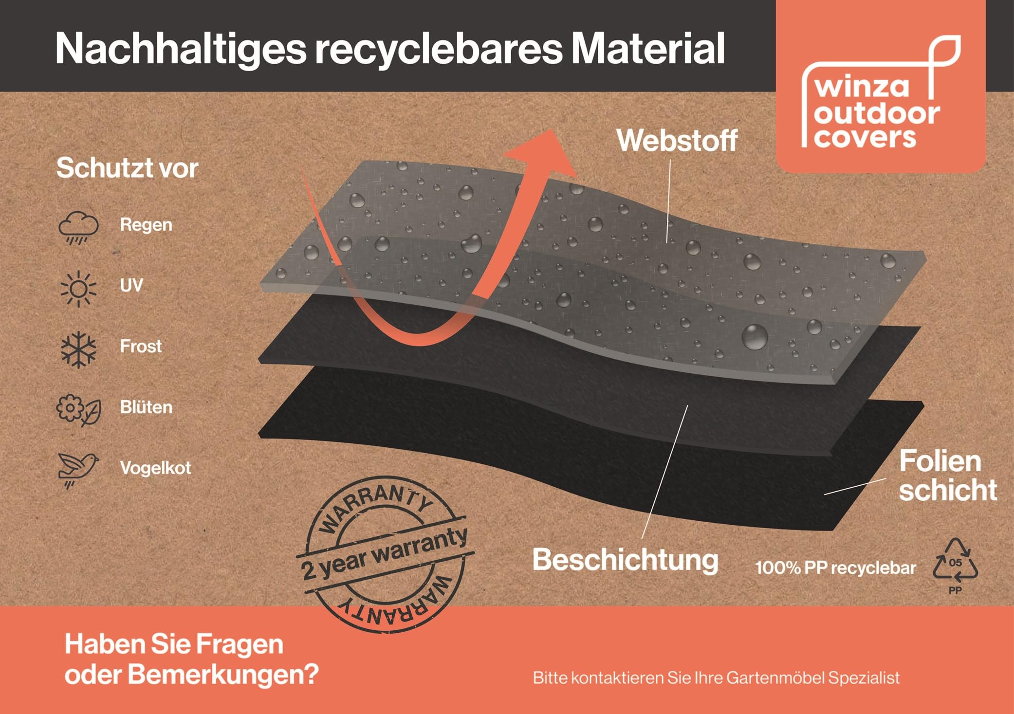 Gardissimo Premium Abdeckung Gartenmöbel 350470 Lounge Set 280x230x80cm | Wasserdicht, UV beständig, Atmungsaktiv, Regenschutz, Schutzhülle für Terrassenmöbel