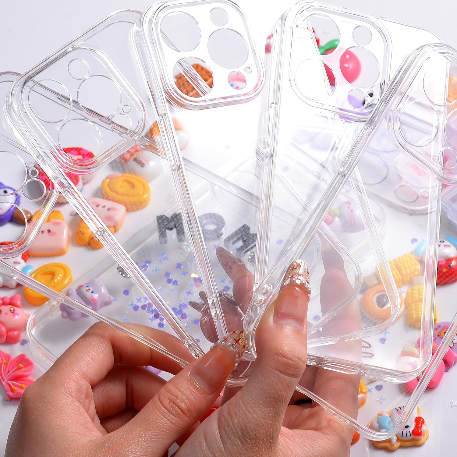 Amazon.com: DIY Phone Junk Case for iPhone, 10 Pack Clear Cases