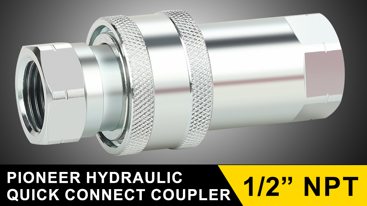 1/2 Ag Pioneer Poppet Quick Connect Couplers 2 Sets 1/2'' Ag ISO 5675 ...