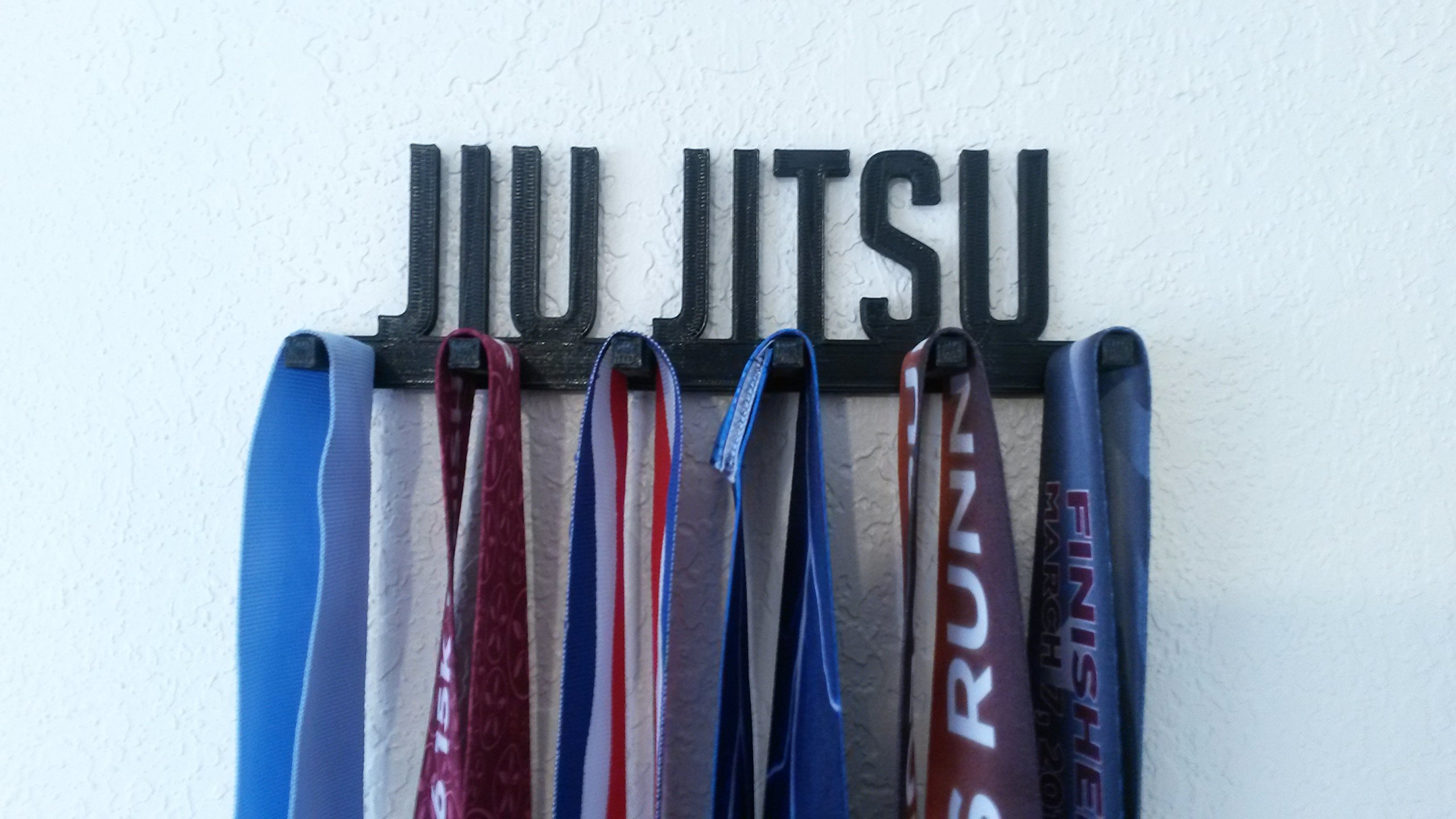 Jiu Jitsu Martial Arts Sports Medal Display Rack Holder Hanger Organizer