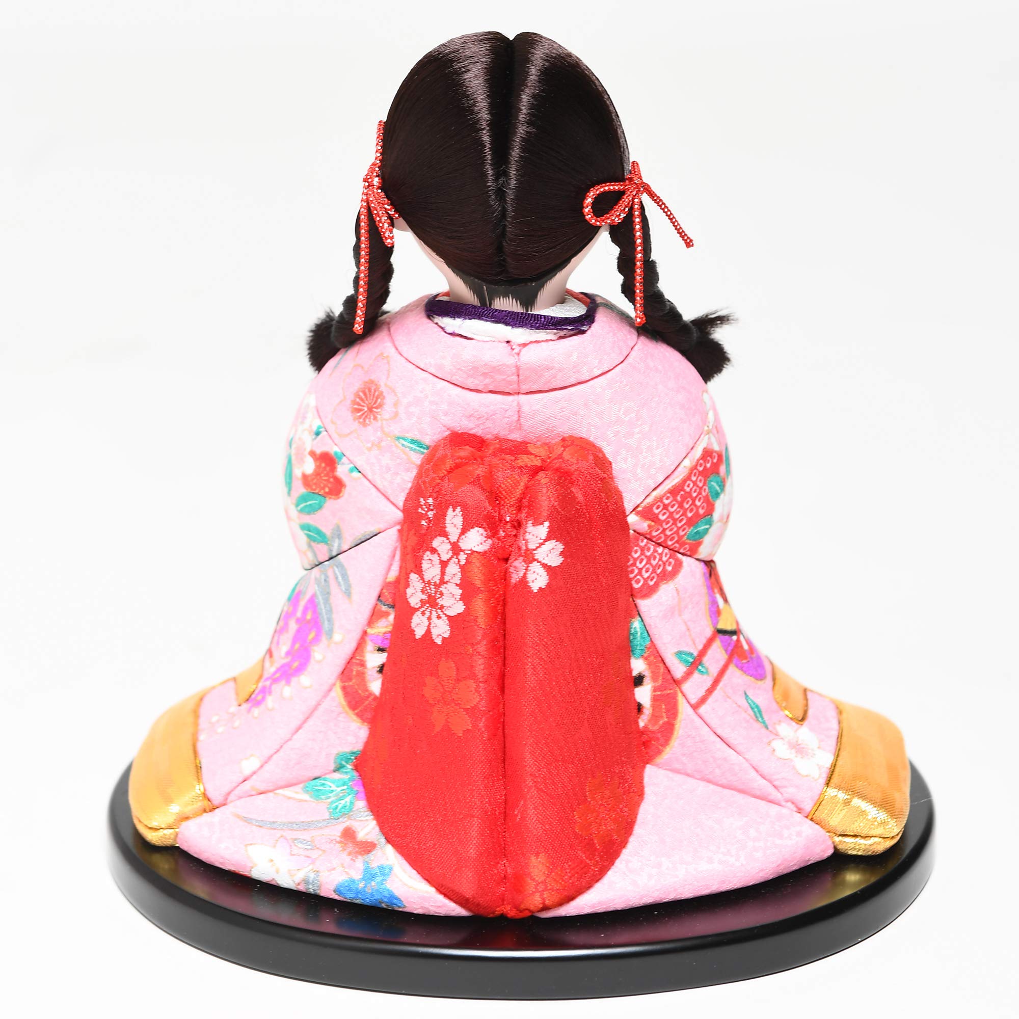 Amazon | 【木目込市松人形】6号座り木目込市松人形：京都西陣織：芳