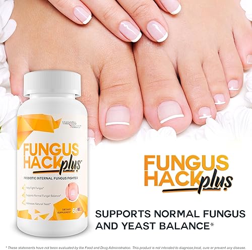 Miniatura 5 de Fungus Hack Plus - Probiótico de hongos internos - Probiótico antifúngico - Tratamiento de hongos en las uñas - Este tratamiento de hongos en los