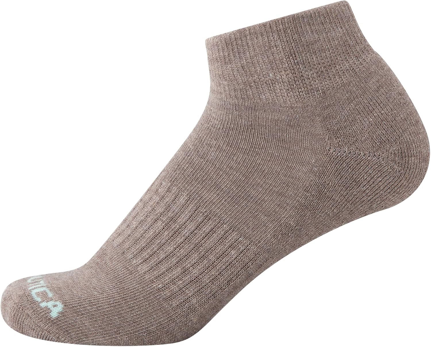 Nautica Womens Quarter Socks - 12 Pack Moisture Control Cushioned Athletic Socks for Women for Sport & Gym Wear (Size: 4-10) - Image 6