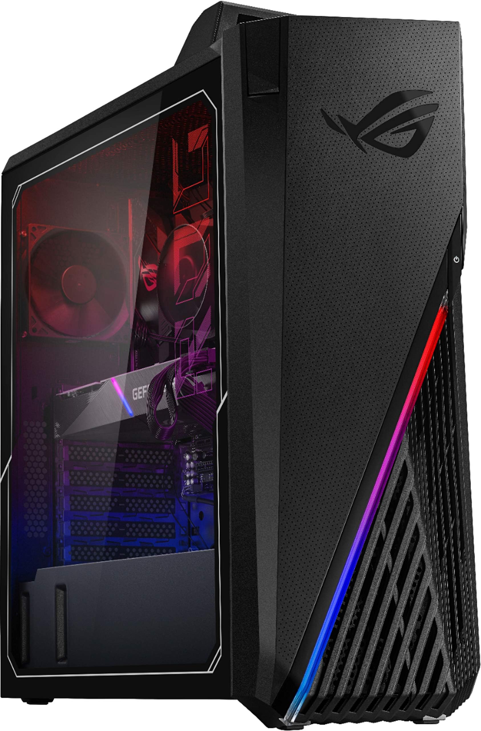 ASUS - ROG Gaming Desktop - Intel Core i7-11700F - 16GB Memory - NVIDIA GeForce RTX 3070-1TB HDD + 512GB SSD (Model: G15CE-B9)