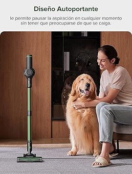Vexilar V9PRO Aspiradora sin Cable 50KPa Potente Succión, Escoba Aspirador sin Cable 6-en-1, Aspiradora Autonomía 60 Mins,Aspirador Vertical para Pelo de Mascotas,Alfombra,Coche y Suelo5