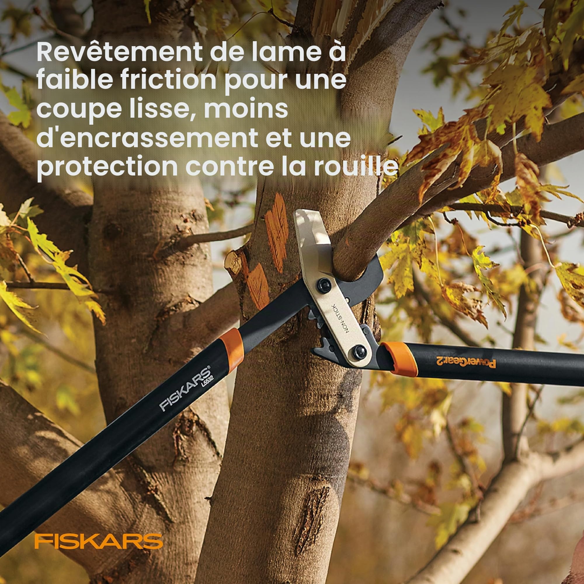 Fiskars Powergear2 Ébrancheur 81.28 cm, US import