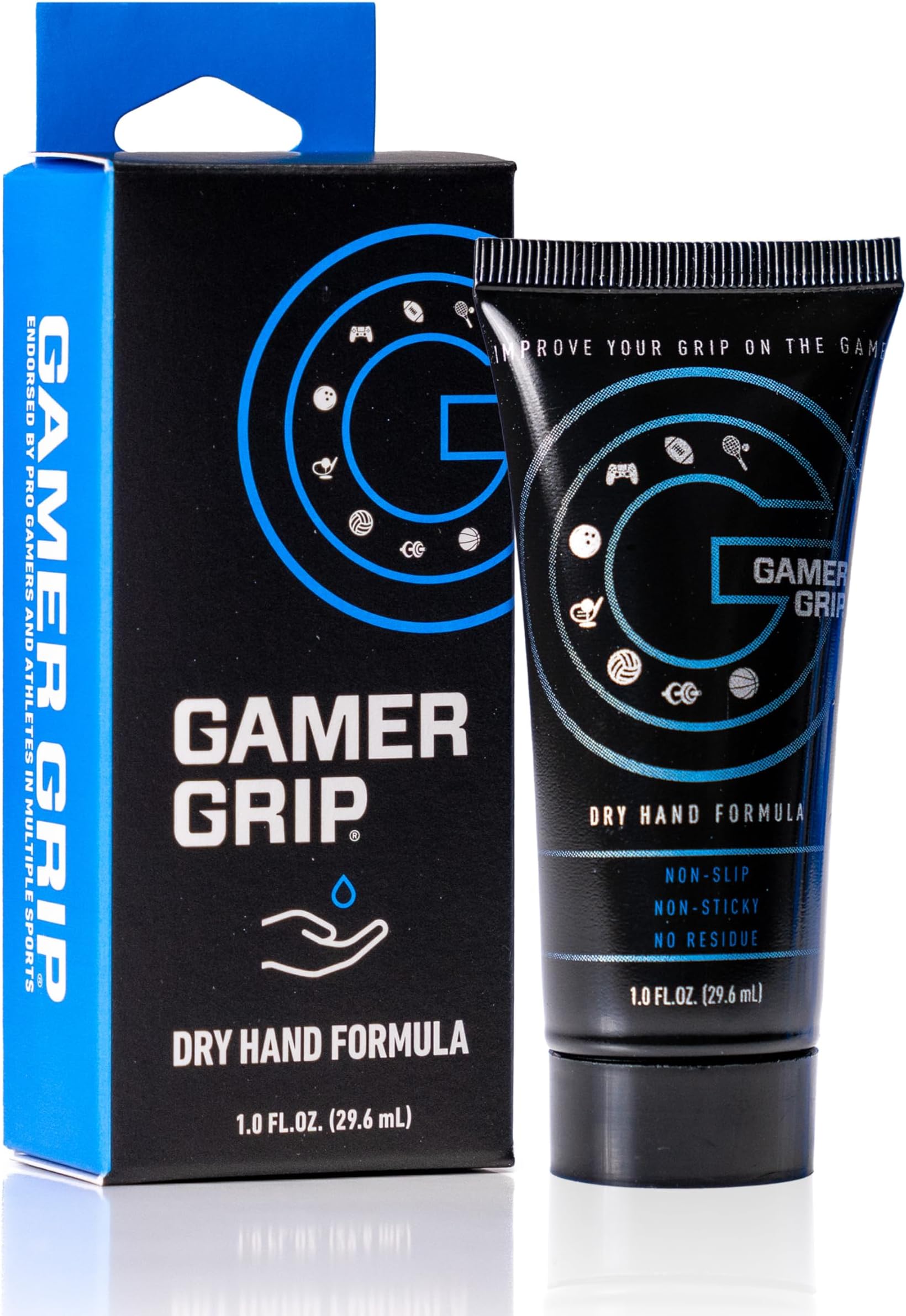 GamerGrip - Total Grip Solution - Stops Sweat on Hands for up to 4 Hours