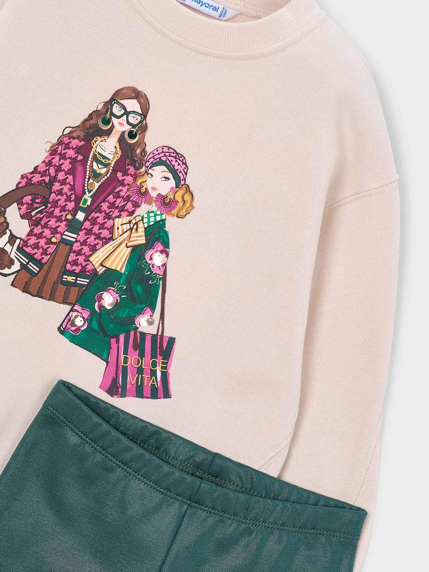 Mayoral Compl. Leggings Blotch per Bambine e Ragazze Bottiglia
