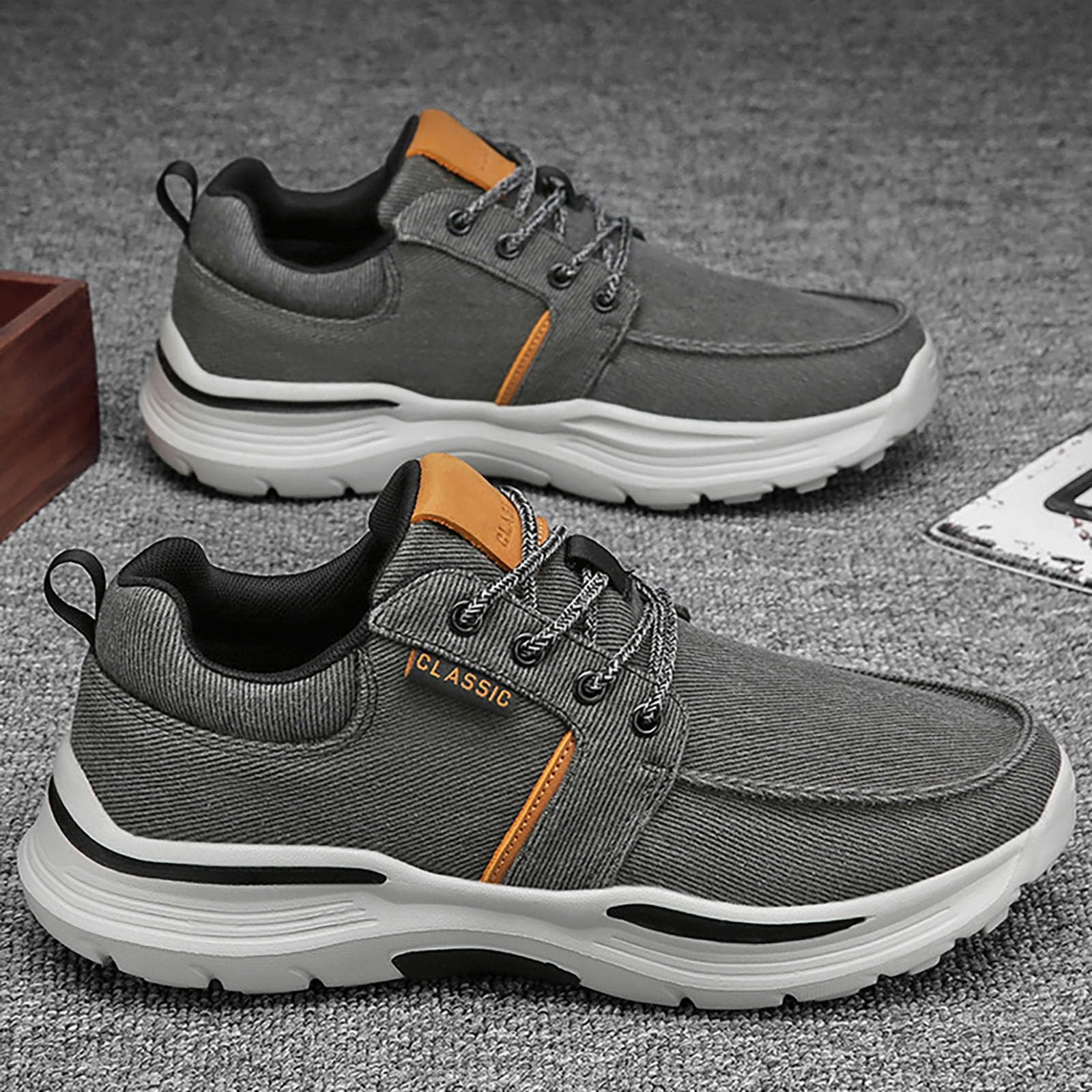 Sneakers Uomo Scarpe da Ginnastica Running da Corsa Shoes Sportive Camminata Jogging Sport Outdoor Fitness Scarpe da Ginnastica da Uomo Elastico e Morbido