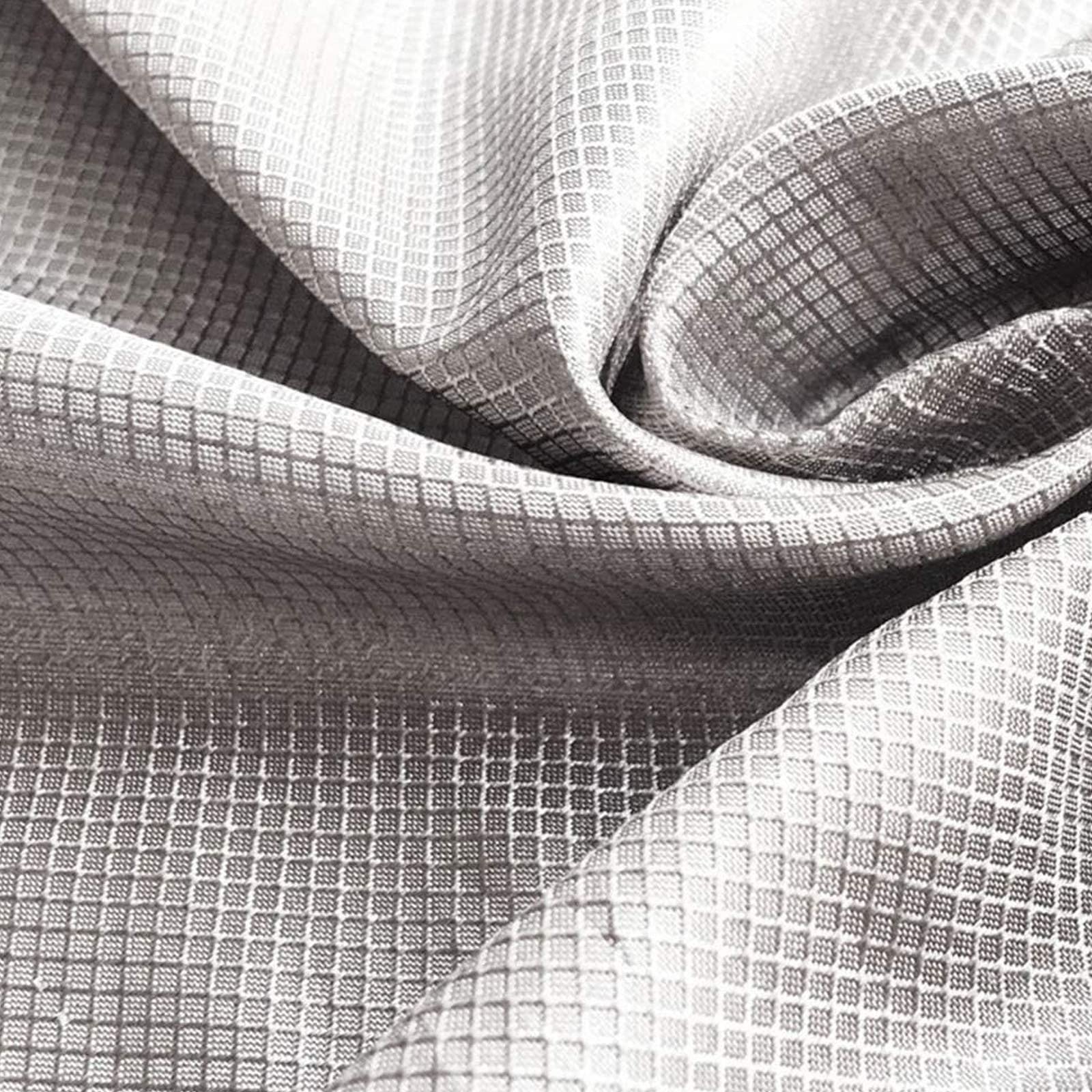 Silver Rf Rfid Emf Protection Fabric For Phone And Wifi Shielding Blocker - Anti-Radiation Conductive Cloth For Emi, Cell Phone Blocking - 9M