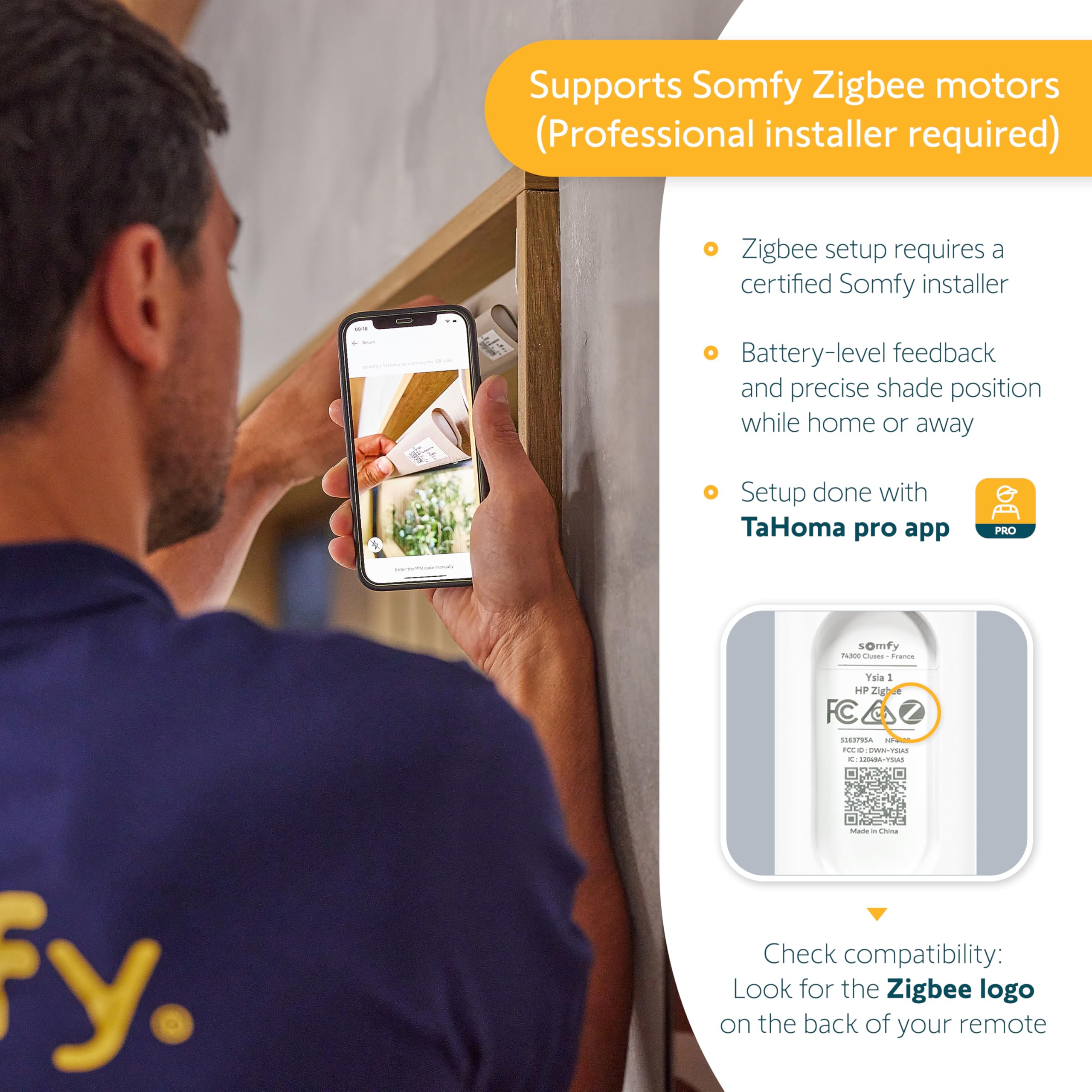 Somfy Tahoma 1871037 Hub de Commutation pour Moteurs RTS – Application et Commande vocale – Scènes et horaires – Comprend Un Adaptateur Ethernet – Compatible avec Les Stores motorisés somfy