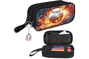 Baseball Pencil Case for Boys: Spacious Storage for Aspiring Athletes