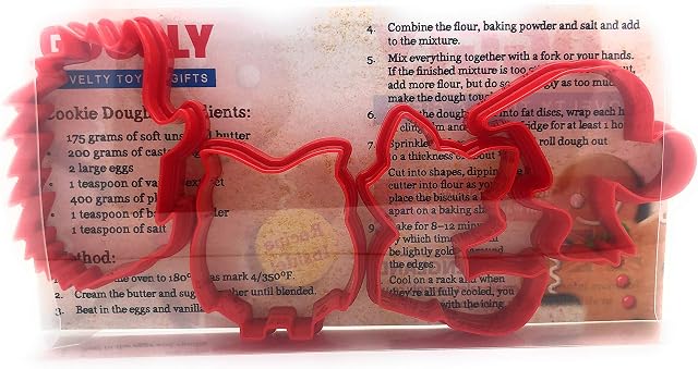 Goggly Wildlife Cookie Cutter Set of 4 - Fox, Owl, HedgeHog & Squirrel Cookie Cutter, Biscuit, Pastry, Fondant Cutters