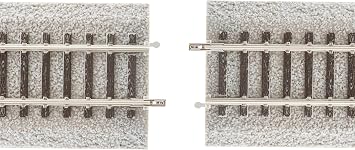 Lionel HO FasTrack 9 Straight Track 4-Pack, 1:87 Scale Train Track