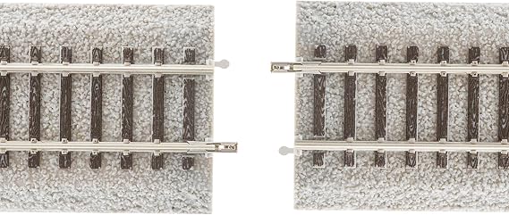 Lionel HO FasTrack 9 Straight Track 4-Pack, 1:87 Scale Train Track