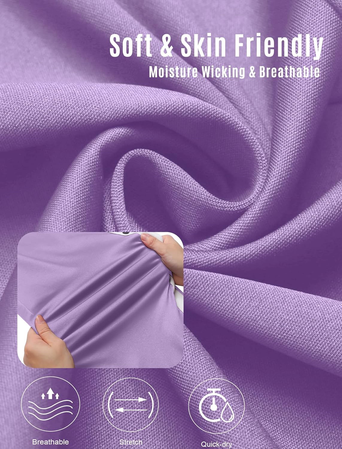 Deyeek Women's Tear Away Pants Side Split Snap Open Bottom Sweatpants Leg Breakaway Post Surgery Pants with Pockets - Image 6