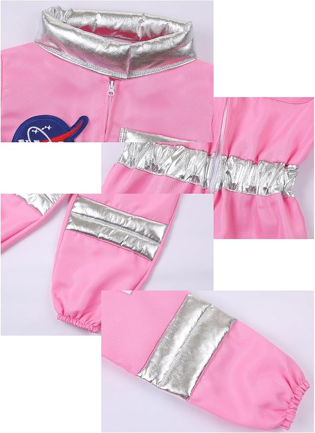 Disfraz astronauta para niños con casco para Halloween miniatura 7