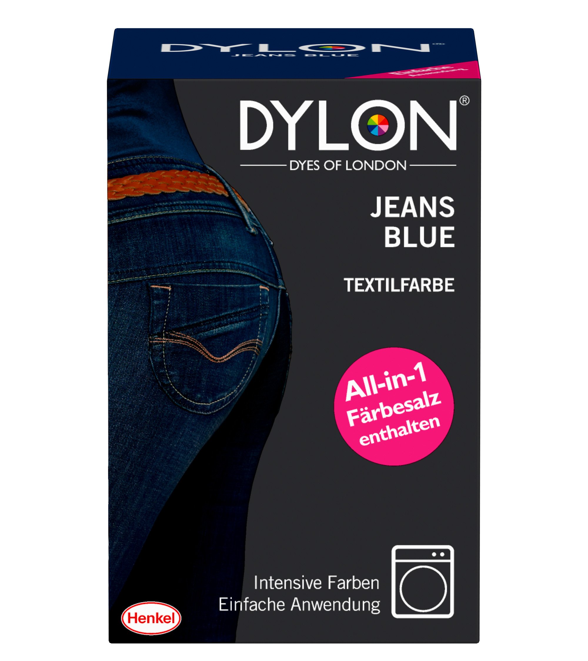 DYLON tessuti, 1 pezzo - Jeans Blu