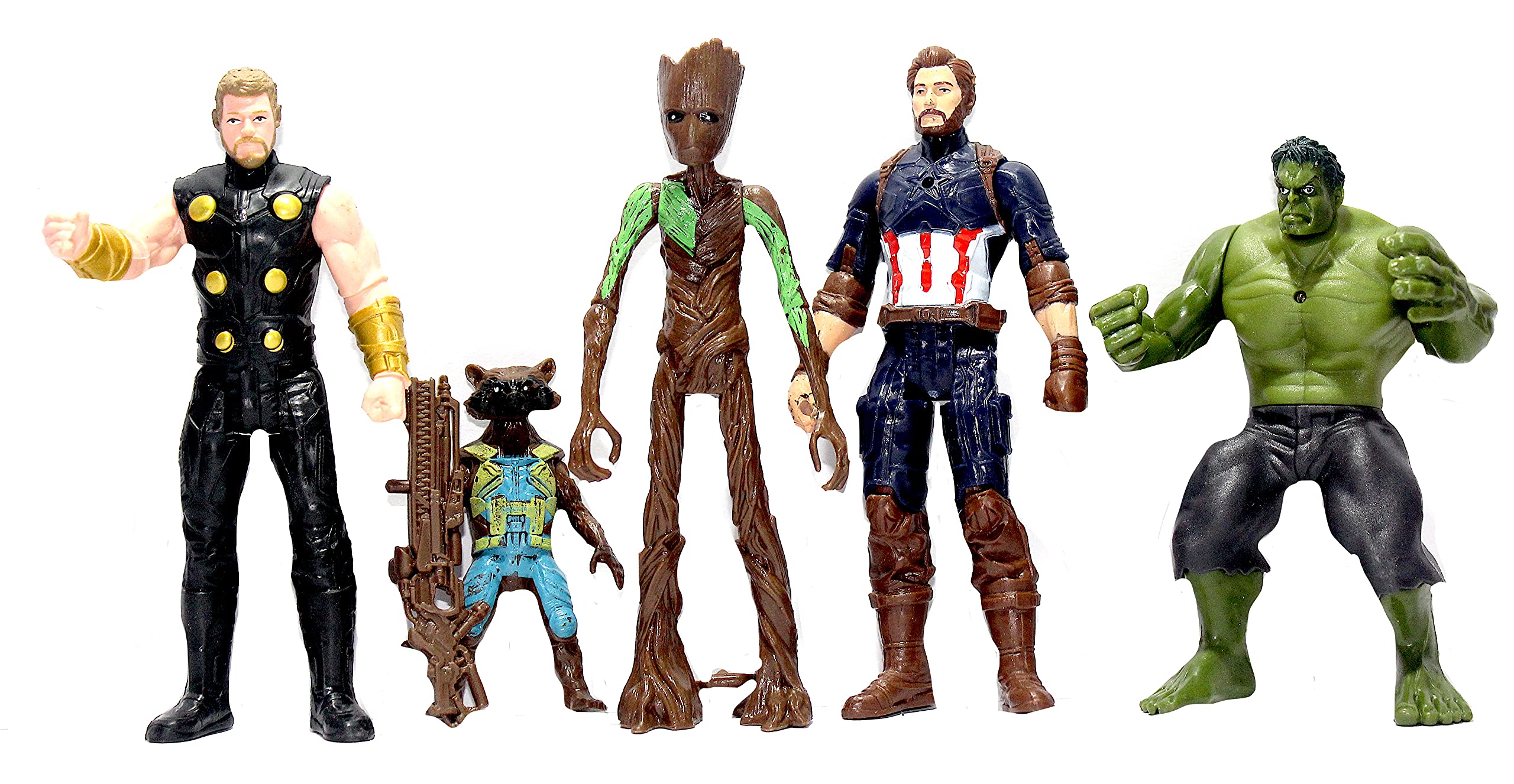 WOW Toys - Delivering Joys of LifeSuper Hero Universe Legend Series|| Action Figure Toys || Power FX|| Pack of 4