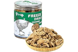 Freeze Dried Chicken Heart Pet Treats: Wholesome Protein for Feline Delights