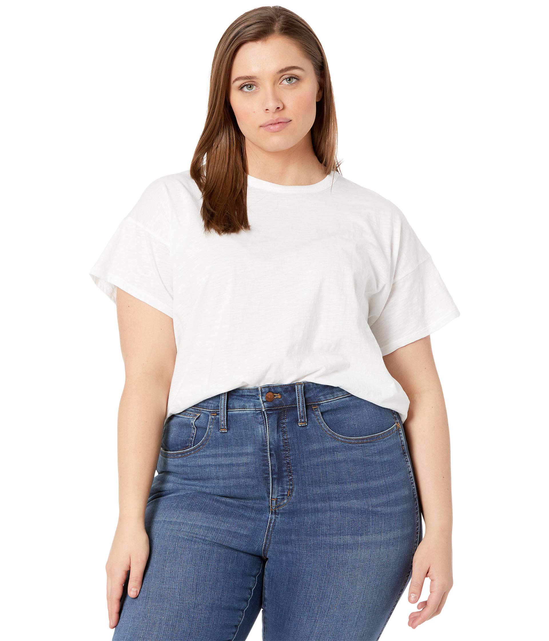 Madewell Women's Whisper Cotton Rib Crewneck Tee