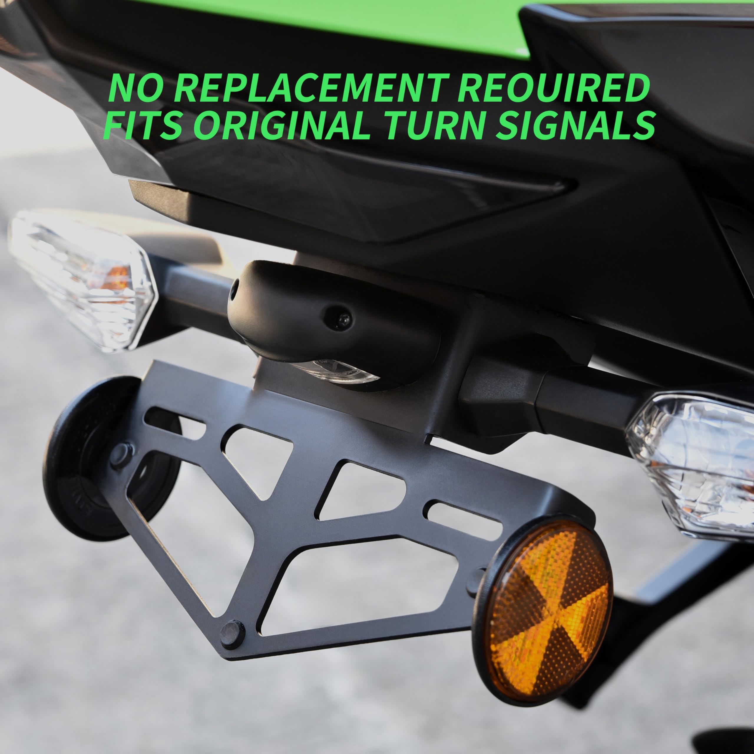 Amazon.com: VEISUTOR Fender Eliminator Kit for Ninja 400, License
