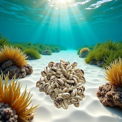 Miniatura 4 de 100 cuentas de conchas de cauri naturales blancas y Lvory ovaladas para playa, conchas africanas para hacer joyas para el cabello, manualidades,