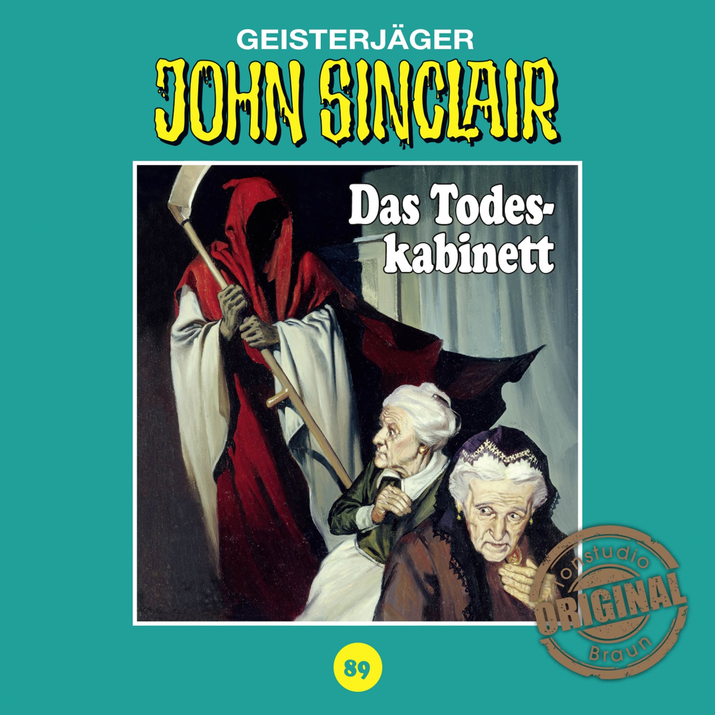 Cover art for Das Todeskabinett: John Sinclair - Tonstudio Braun Klassiker 89