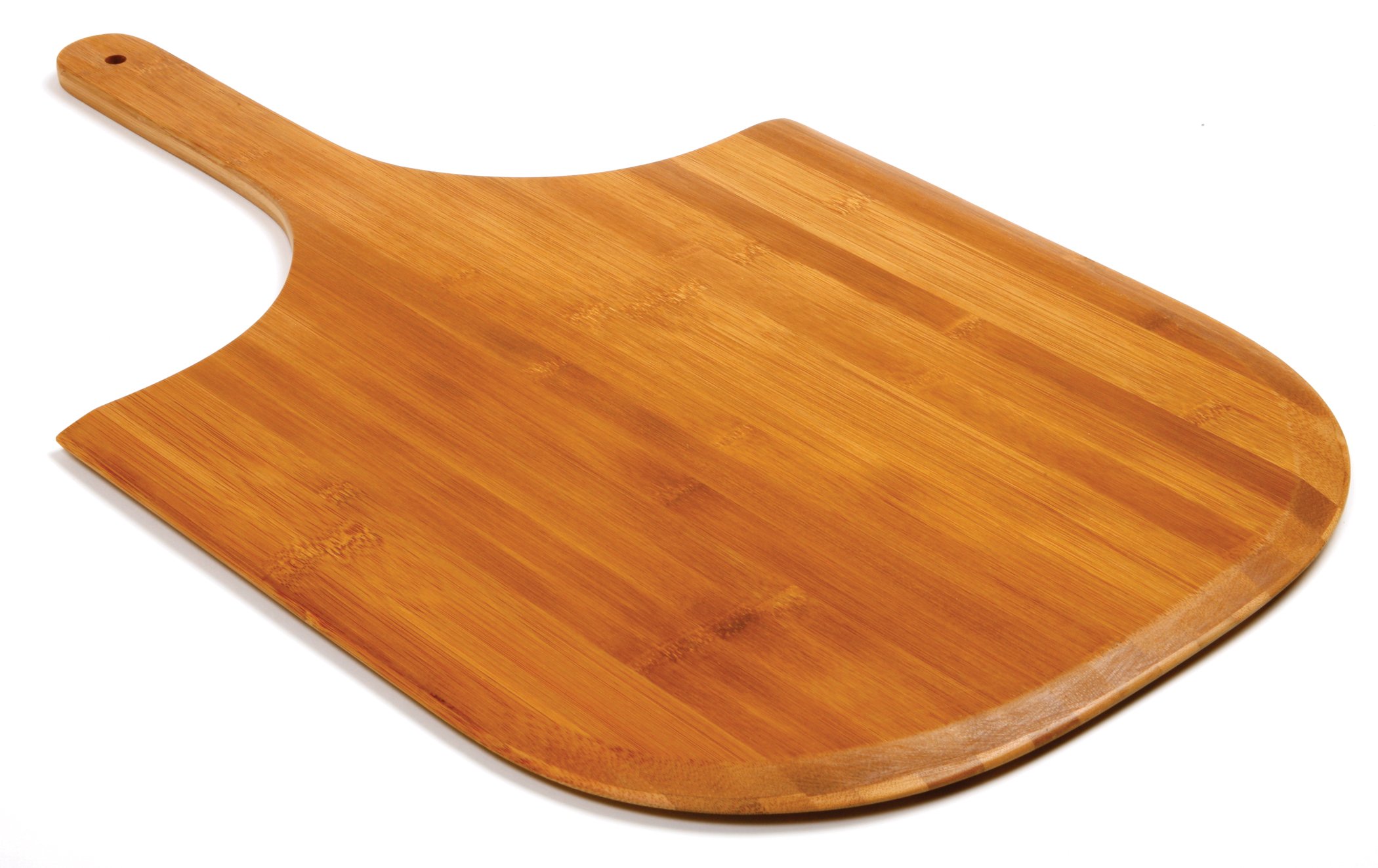Norpro Bamboo Pizza Paddle, 14 × 16, Brown