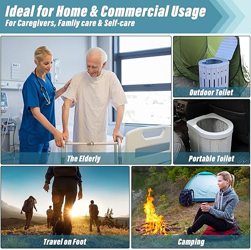 Miniatura 7 de Forros de cómoda con almohadillas absorbentes (paquete de 50)  Forros de cómoda de cabecera para cubo de cómoda  Bolsas desechables para adultos,