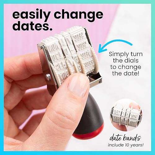 Miniatura 2 de ExcelMark #1.5 Línea de sello de goma Fechador