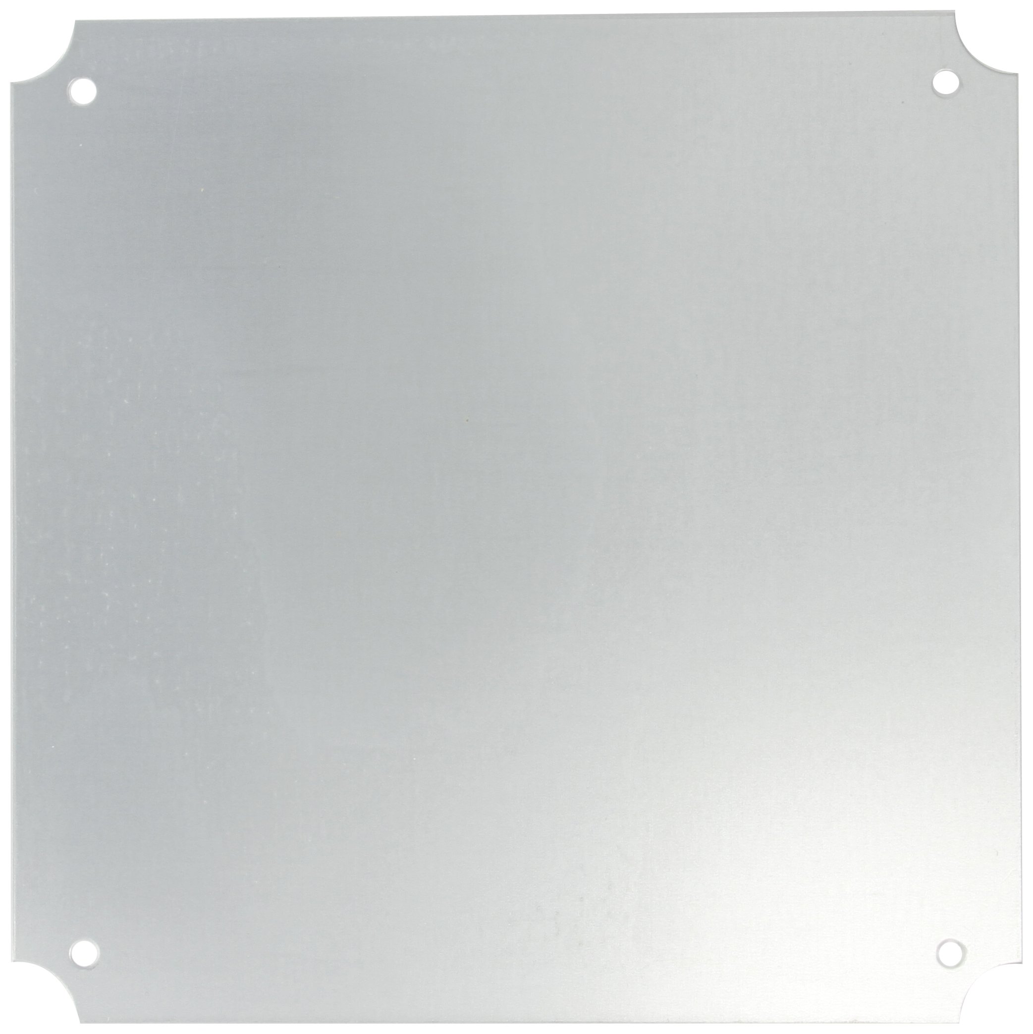 BudIndustries NBX-10986 Steel Internal Panel 11.5" L x 11.5" W x 0.06" H, Unpainted