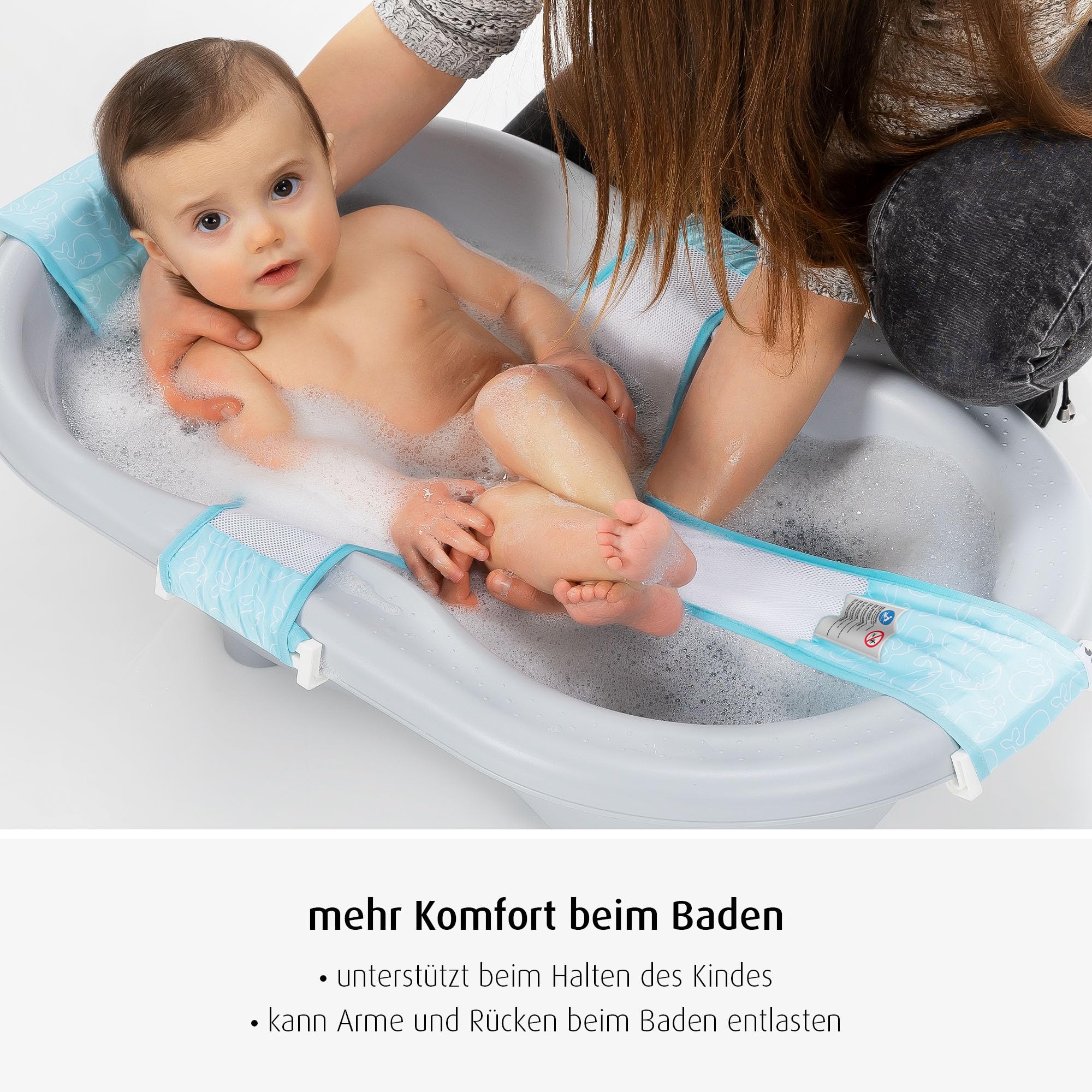 badewanne hängematte reer MyHappyBath Sling | Baby-Badewannen-Netz von | für optimales liegen deines Babys in der Größe:100ml tonex plug Schlauch oder Tubeless? Performance,