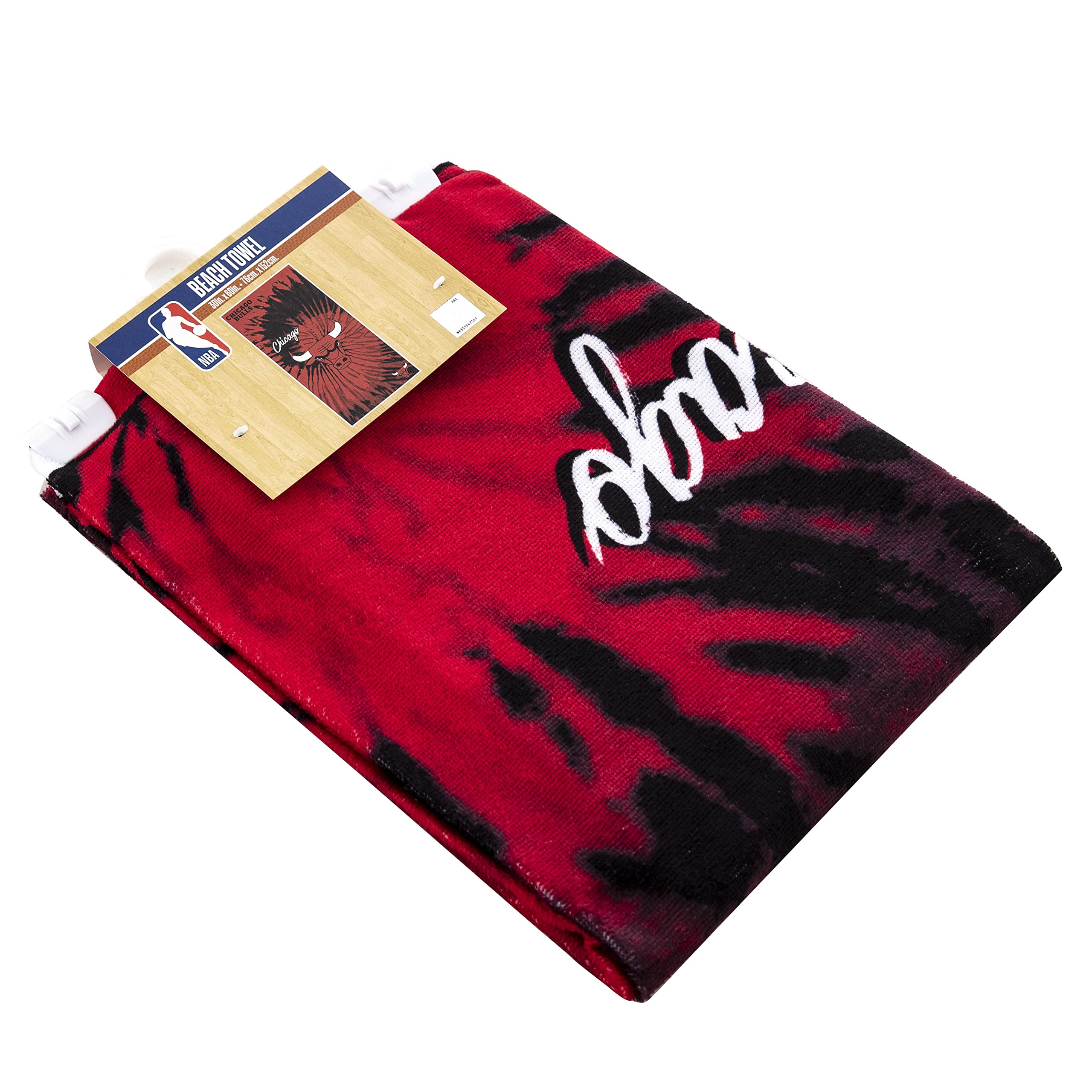 Northwest NBA Chicago Bulls Unisex - ręcznik plażowy dla dorosłych, 76 cm x 152 cm, psychodeliczny