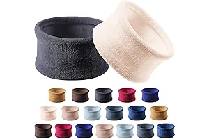 Large Cotton Stretch Hair Ties Bands Rope Ponytail Holders Headband