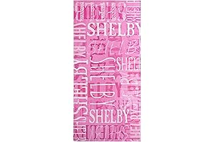 Personalized Large Custom Beach Towel