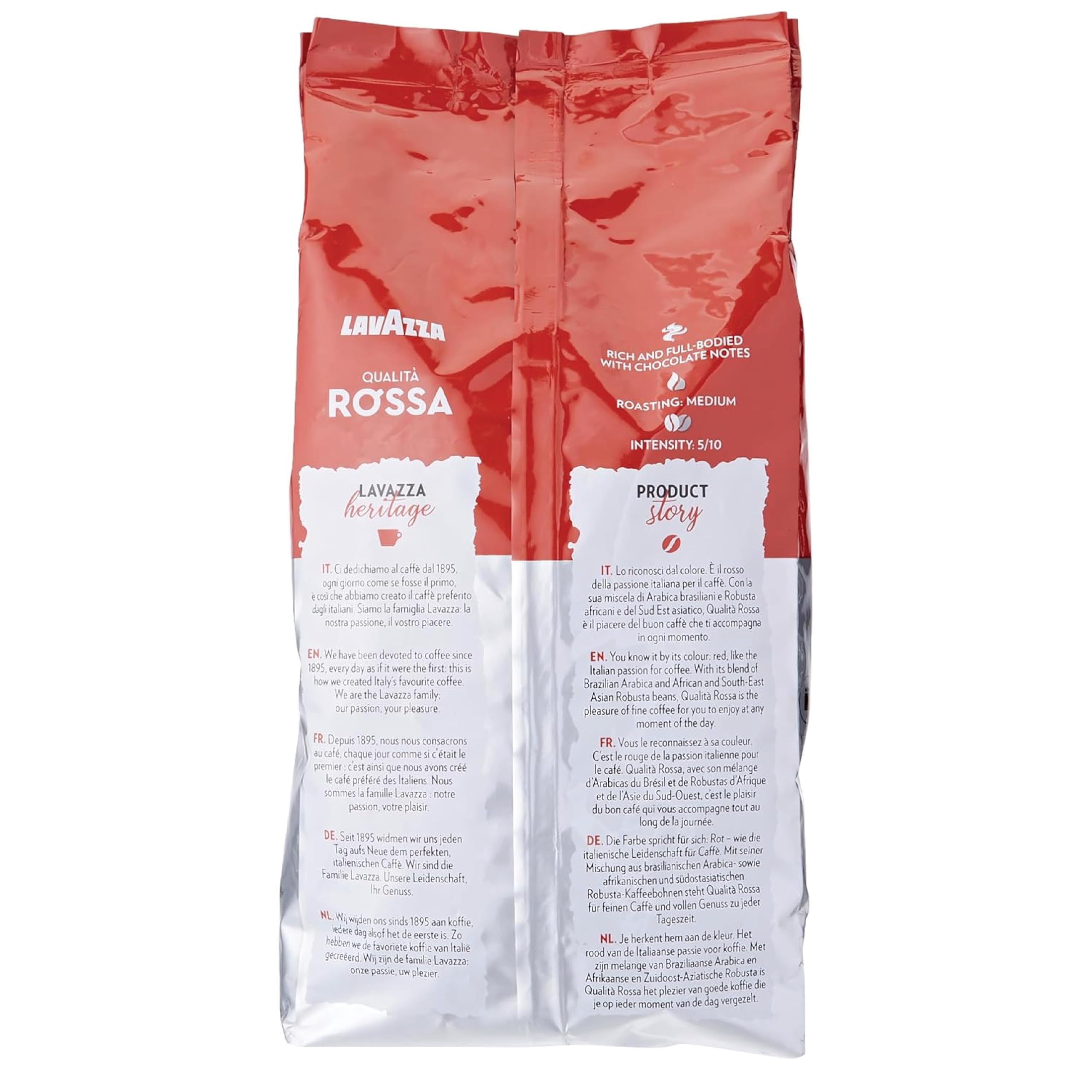 Lavaza Qualita Rossa Coffee Beans - 10er Pack (10 x 1 kg)