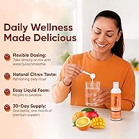 Vista 4 de Curcumina liposomal + resveratrol Suplemento líquido Entrega liposomal avanzada para una absorción óptima 6 onzas líquidas (6.1 fl oz) 30