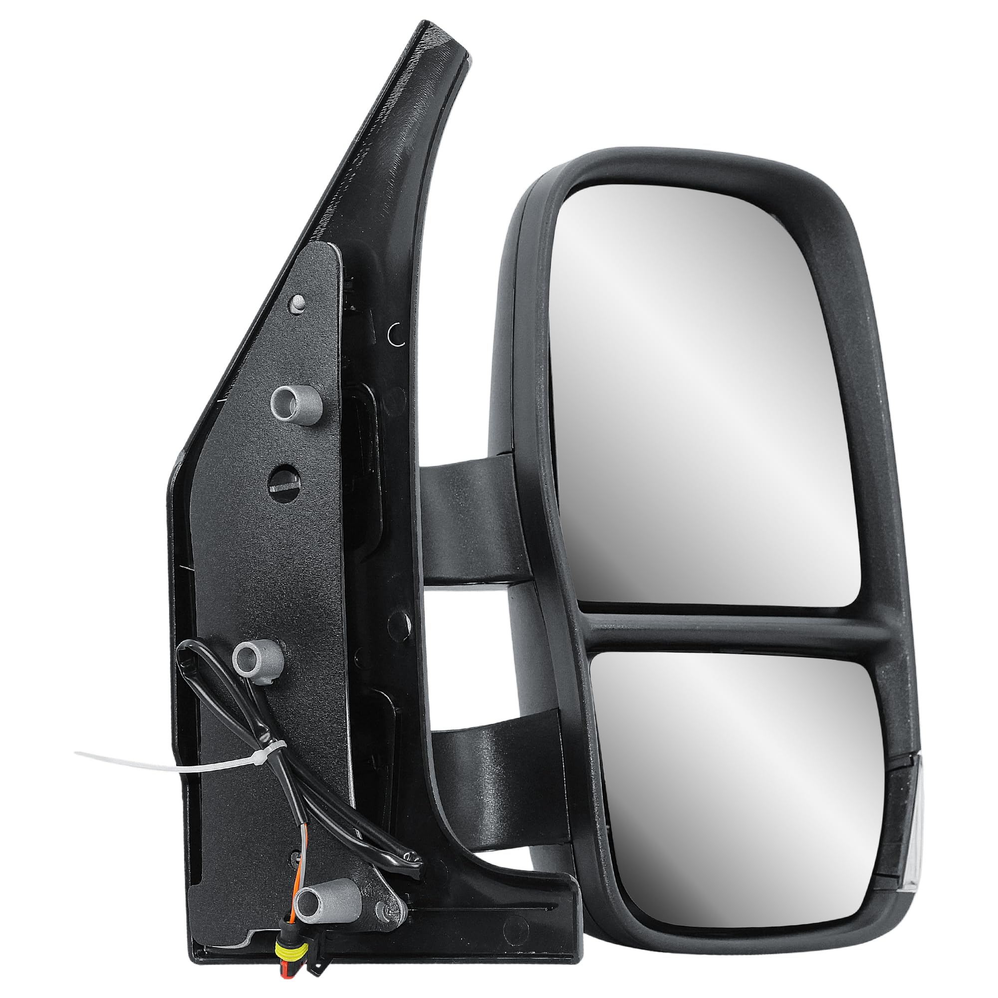 Specchietto retrovisore destro braccio lungo manuale non riscaldabile con indicatore di direzione per IVECO Daily IV V Camion 2006-2013